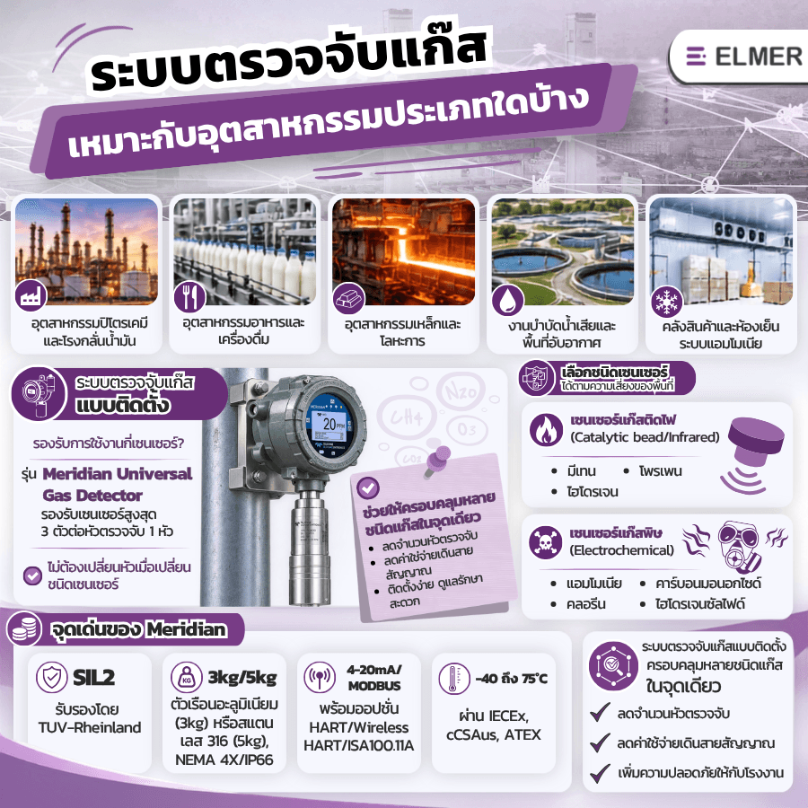 ระบบตรวจจับแก๊ส